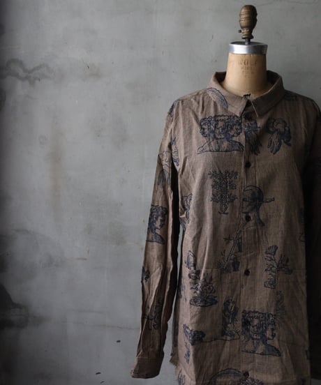 ALEKSANDR MANAMISアレクサンダーマナミ/ BLEU BLEU CLASSIC SHIRTシャツ/ am-26027