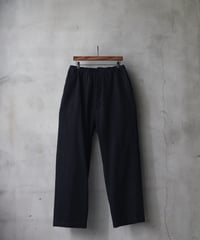 klauseクロイゼ / カツラギCotton & Linen Loose Fitting Tapered Trousers"Wide"no2/ kla-26070