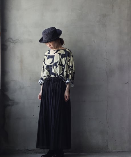 cavane キャヴァネ / Tunic long-sleeve Cotton100シャツ / ca-26119