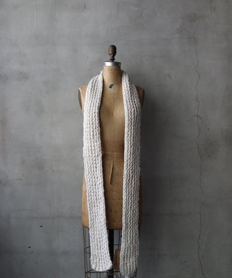 Cavalier Meiko Takahashi / Natural fabric scarf / Thick / Me-26005