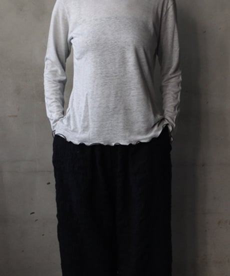 cavane キャヴァネ / Crew-Neck Merrow finish / ca-26150