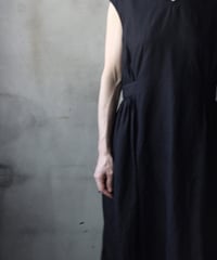 cavane キャヴァネ / Sleeveless Dress linen100ワンピース / ca-26089