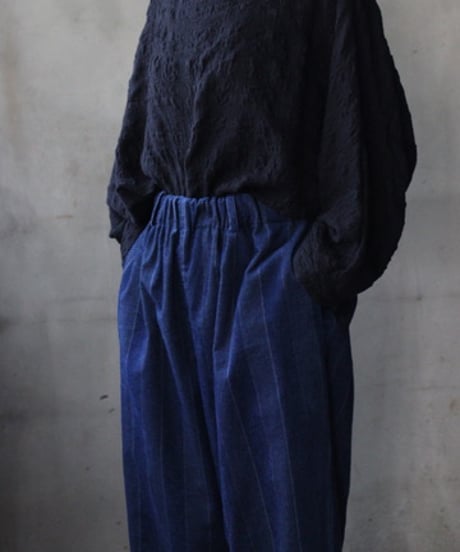 cavane キャヴァネ / Wide TrousersⅡ ST-Denim パンツ/ ca-26148