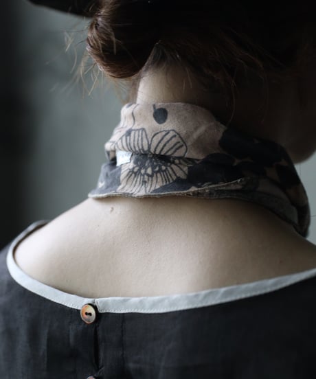 cavane キャヴァネ / Scarf linen/cotton100 limited スカーフ / ca-26137