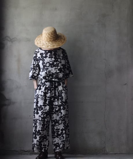 cavane キャヴァネ / Wide Cotton/Linen100 Trousersパンツ/ ca-26115