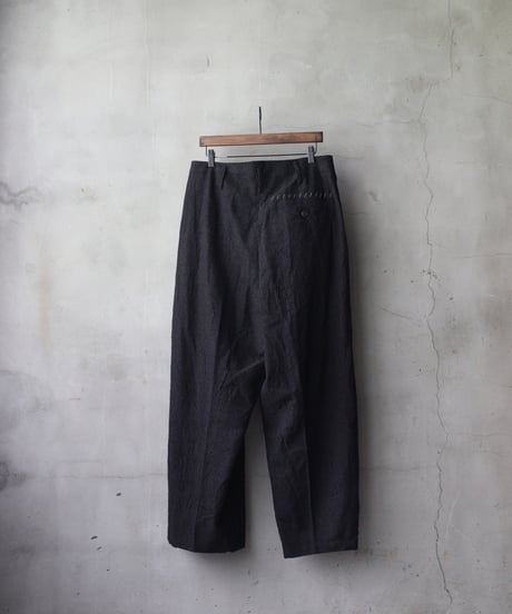KLASICA クラシカ / Wide and tapered silent Trousers "PACE " パンツ / kl-26029