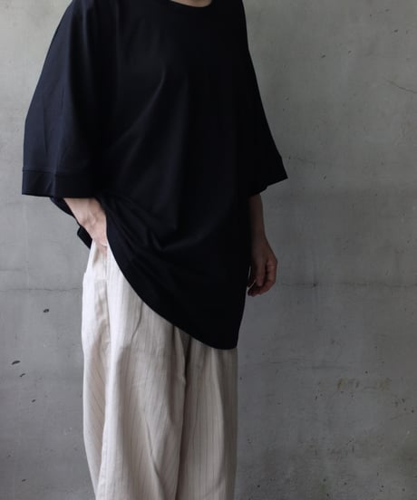 cavane キャヴァネ / Round-Neck dolman cotton100Tシャツ / ca-26116