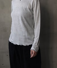 cavane キャヴァネ / Crew-Neck Merrow finish / ca-26150