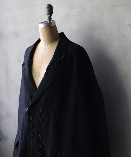 KLASICA クラシカ / Unconstructed Double Breasted Coat "DOMA"-nn / kl-26040
