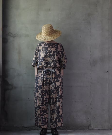 cavane キャヴァネ / Wide Cotton/Linen100 Trousersパンツ/ ca-26114