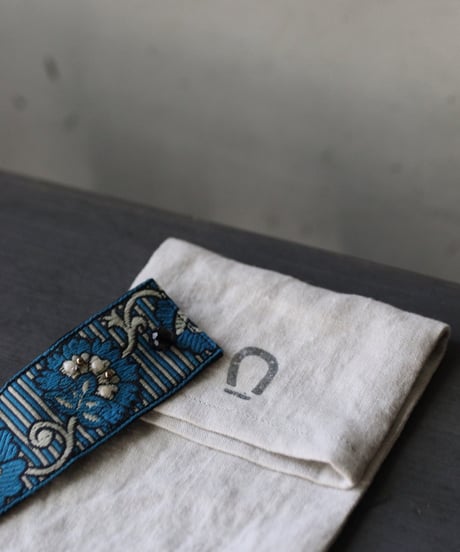 cavane キャヴァネ / Vintage Fabric Braceletブレスレット / ca-26154