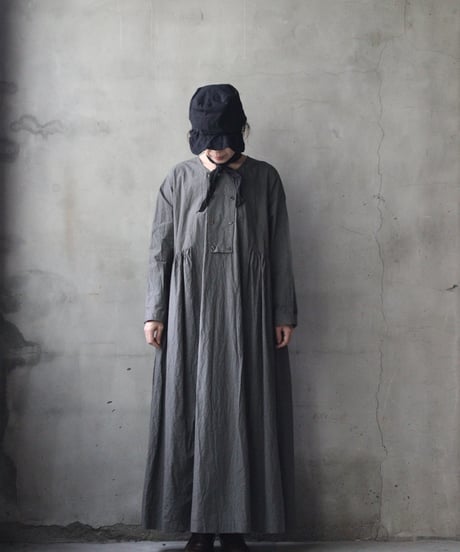 cavaneキャヴァネ / Gathered dress with side switchingワンピース / ca-26056A