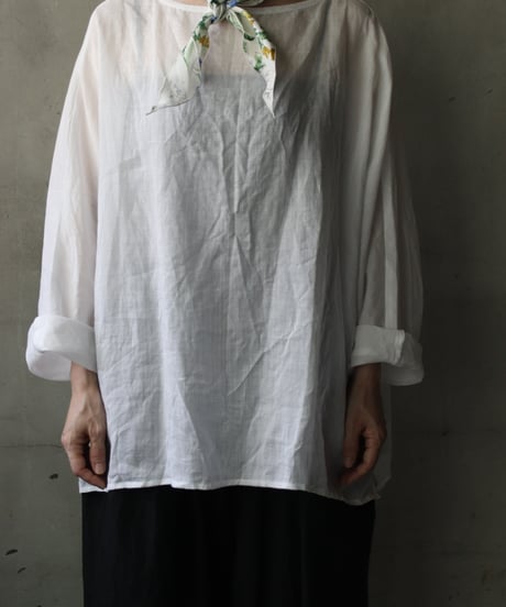 cavane キャヴァネ / Scarf limited linen100スカーフ / ca-26108