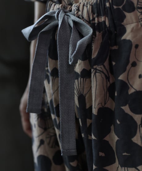 cavane キャヴァネ / Wide Cotton/Linen100 Trousersパンツ/ ca-26114
