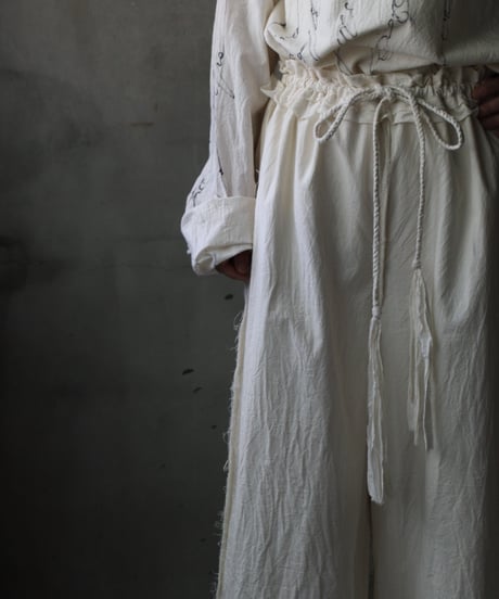 Cavalier Meiko Takahashi / Classic wide pants/ Me-26010
