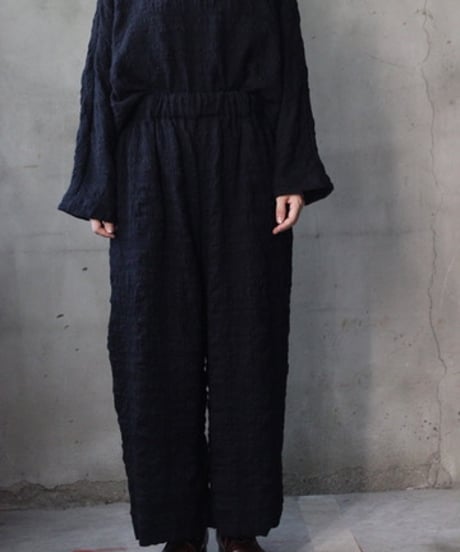 cavane キャヴァネ / Wide TrousersⅡ Shadow Checkパンツ/ ca-26147