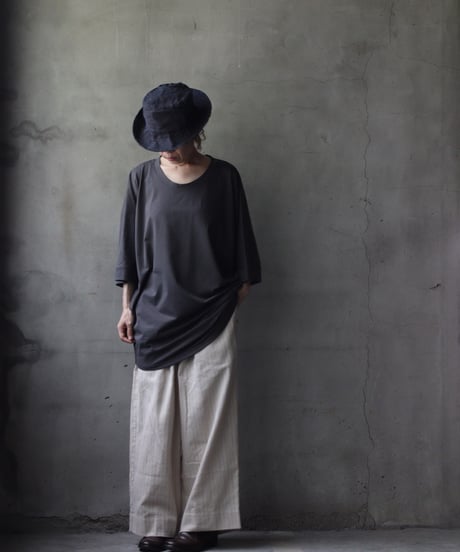 cavane キャヴァネ / Round-Neck dolman cotton100Tシャツ / ca-26117