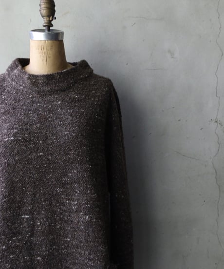 KLASICA クラシカ / Pocket Mock Neck Jumper "LIM" / kl-26035