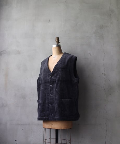 KLASICA クラシカ / Deconstructed 5 Buttoned Vest "MALAKOFF Ⅱ " ベスト / kl-26030