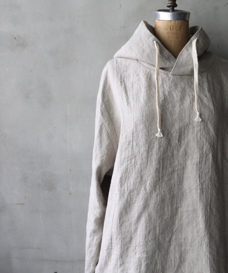 klauseクロイゼ / Belarus Linen Hoodie / kla-26064