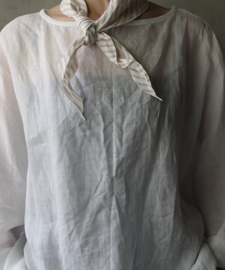 cavane キャヴァネ / Scarf limited linen100スカーフ / ca-26107
