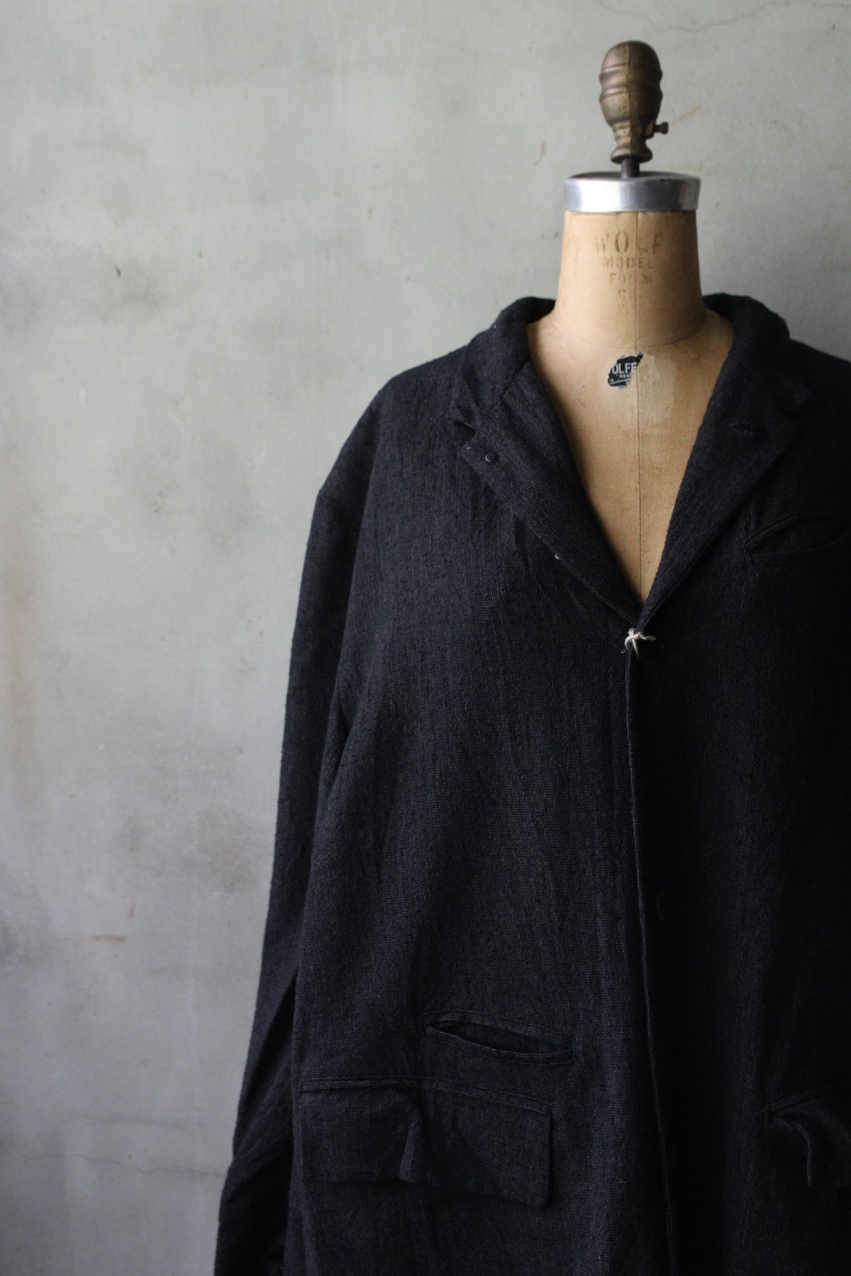 KLASICA クラシカ / Cut off classic straight Coat 