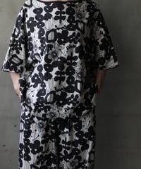 cavane キャヴァネ / Tunic half-sleeve Cotton/Linen100シャツ / ca-26112