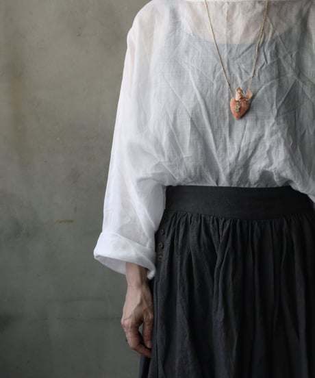 Antonia Rossi (Antomoon)/ Artisan Embroidered Heart Necklaceネックレス / An-26022
