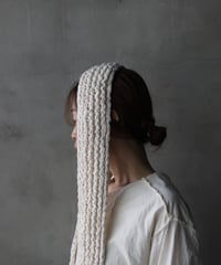 Cavalier Meiko Takahashi / Natural fabric scarf / Thick / Me-26005