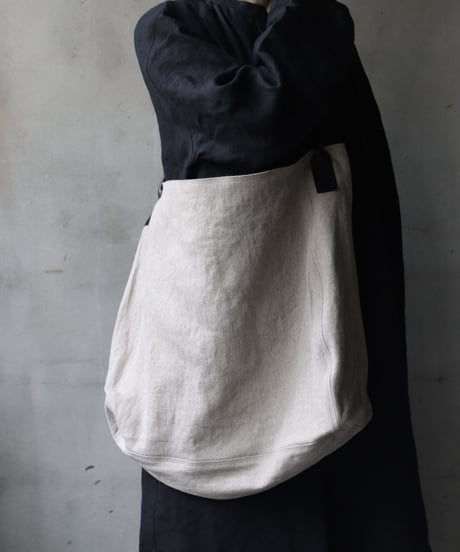 klauseクロイゼ / TOTE BAG " SQUARE "REGULAR Belarus Linen / kla-26043