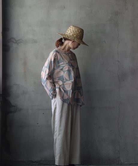 cavane キャヴァネ / Tunic long-sleeve Cotton100シャツ / ca-26118