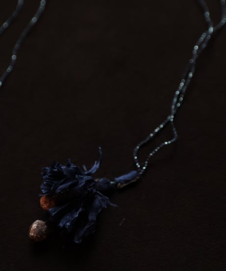 Antonia Rossi (Antomoon)/ Artisan Embroidered Heart Necklaceネックレス / An-26027