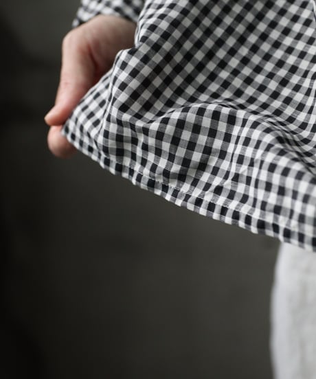 cavane キャヴァネ / Tunic long-sleeve hemp/cotton100シャツ / ca-26138