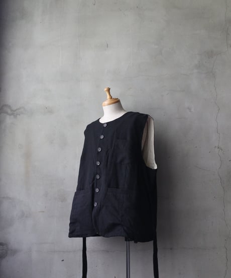 ALEKSANDR MANAMISアレクサンダーマナミ/ DOUX THENARDIER WAISTCOATベスト/ am-26017