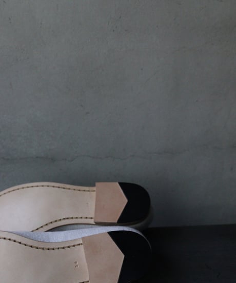 TATAROU with cavane limited shoes / Shirred slip-on Vintage fabric靴 / Tat-26003