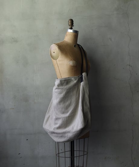 klauseクロイゼ / TOTE BAG " SQUARE "REGULAR Belarus Linen / kla-26043