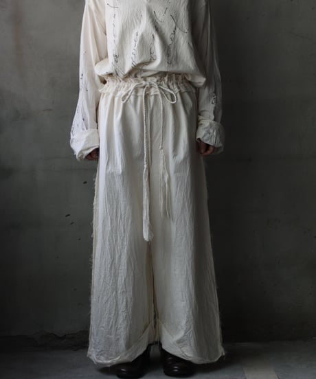 Cavalier Meiko Takahashi / Classic wide pants/ Me-26010