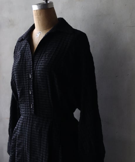 daubドーブ / LONG PLEATED DRESS W/POCKETS ワンピース / da-26012(AB161/T517)