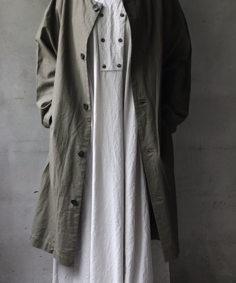 cavane キャヴァネ / Round-Coat硫化染めコート / ca-26018A