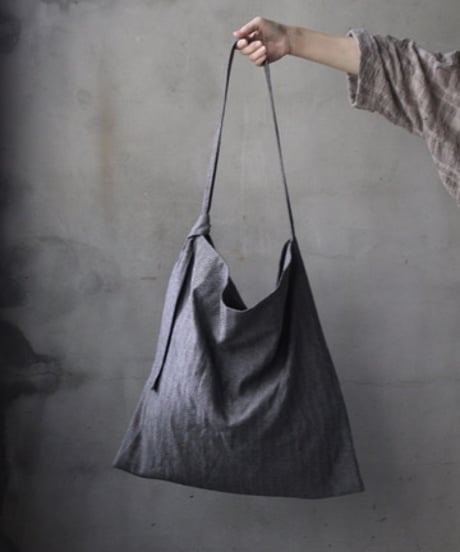 cavane キャヴァネ / One-Handle bag linen/wool100バッグ/ ca-26159