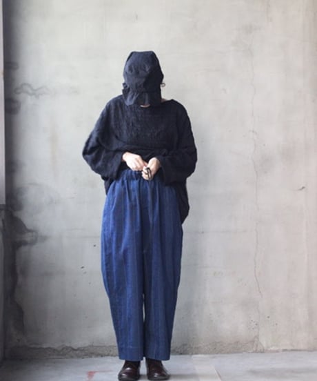 cavane キャヴァネ / Wide TrousersⅡ ST-Denim パンツ/ ca-26148