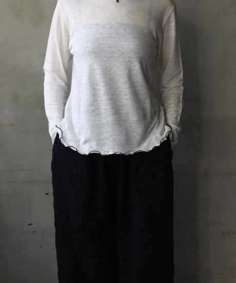 cavane キャヴァネ / Crew-Neck Merrow finish / ca-26149