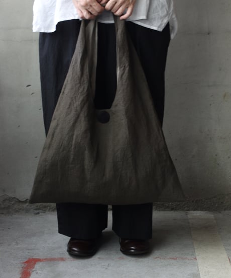 cavane キャヴァネ / Triangle Linen100 Bag Limitedバッグ/ ca-26104