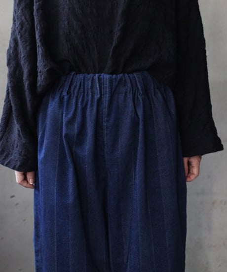 cavane キャヴァネ / Wide TrousersⅡ ST-Denim パンツ/ ca-26148