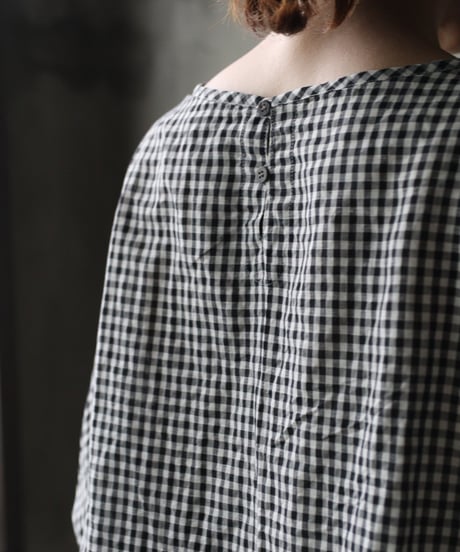 cavane キャヴァネ / Tunic long-sleeve hemp/cotton100シャツ / ca-26138