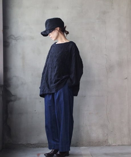 cavane キャヴァネ / Wide TrousersⅡ ST-Denim パンツ/ ca-26148