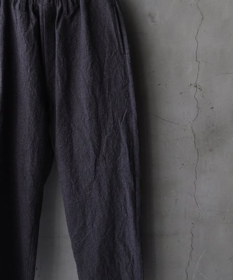 klauseクロイゼ / C/L Canvas Loose Fitting Tapered Trousers"Wide"no2/ kla-26068