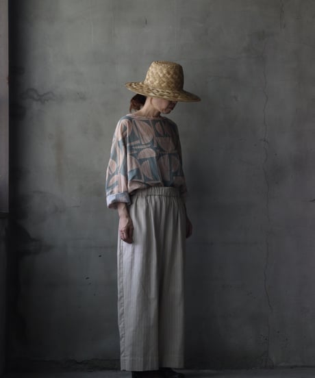 cavane キャヴァネ / Tunic long-sleeve Cotton100シャツ / ca-26118