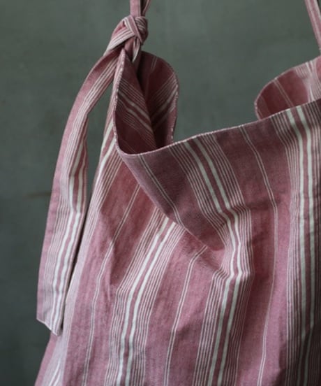 cavane キャヴァネ / One-Handle bag vintage fabric stripesバッグ/ ca-26158