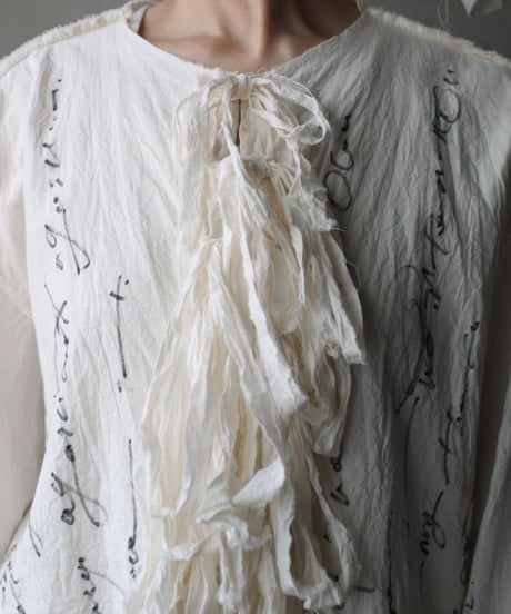 Cavalier Meiko Takahashi / #98Journal rope blouse / Me-26007